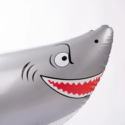 Inflatable Shark Pool Float PVC Blow Up Beach Toy & Party Decor