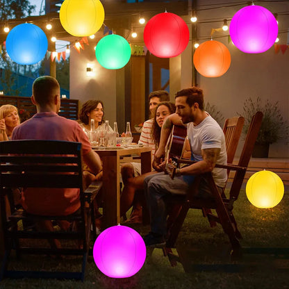 LED Floating Pool Lights - Waterproof Color Changing Balls for Parties