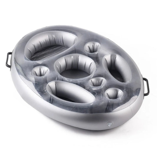 Inflatable Floating Pool Bar Tray | PVC Drink Holder for Pool Parties