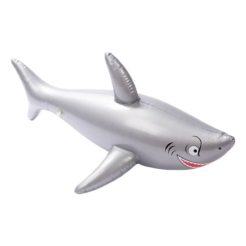 Inflatable Shark Pool Float PVC Blow Up Beach Toy & Party Decor