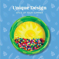 3 Pack Inflatable Kiddie Pools Fruit Designs for Kids Summer Fun