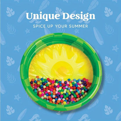 3 Pack Inflatable Kiddie Pools Fruit Designs for Kids Summer Fun