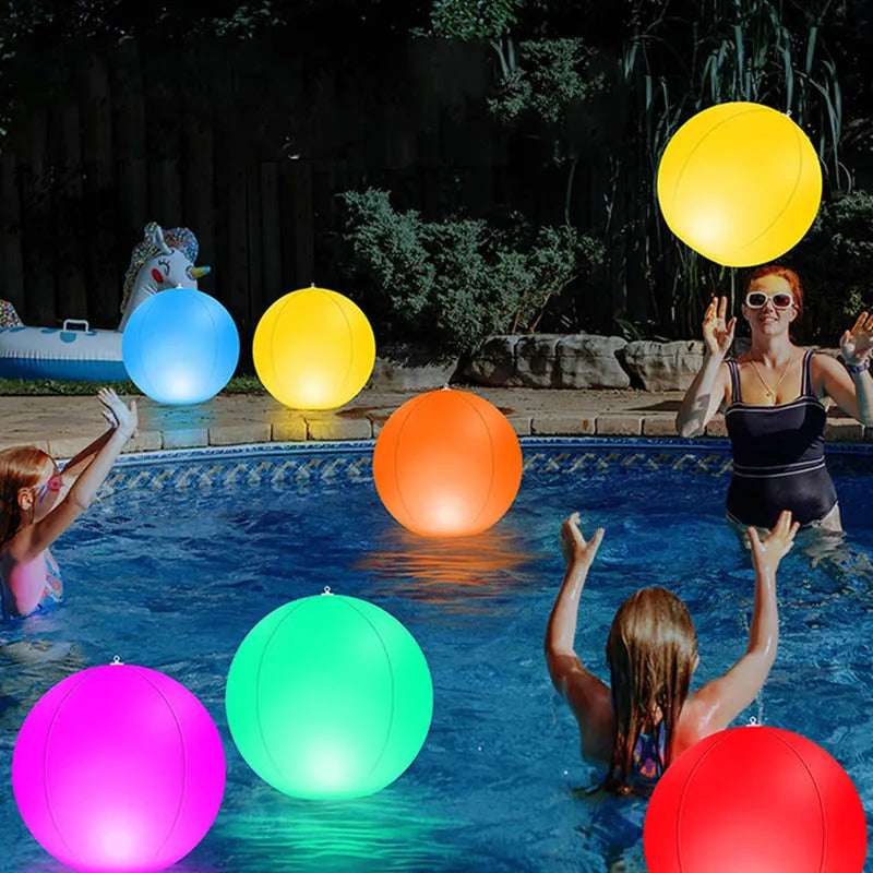 LED Floating Pool Lights - Waterproof Color Changing Balls for Parties