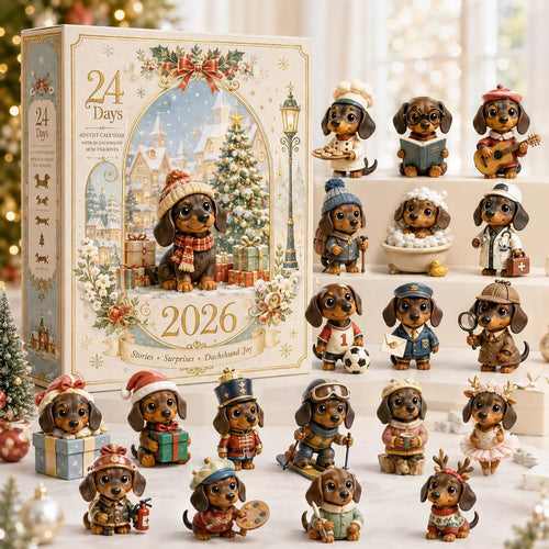 Puppy Dog 2026 Advent Calendar Dog Lover Merch Christmas Decor Gift
