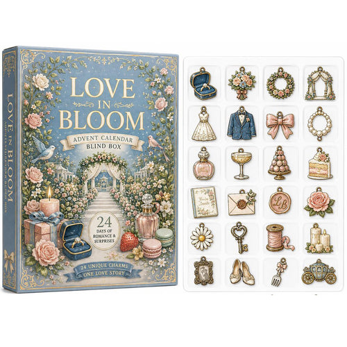 Love In Bloom Advent Calendar Bridal Jewelry Merch Bride To Be Xmas Gift