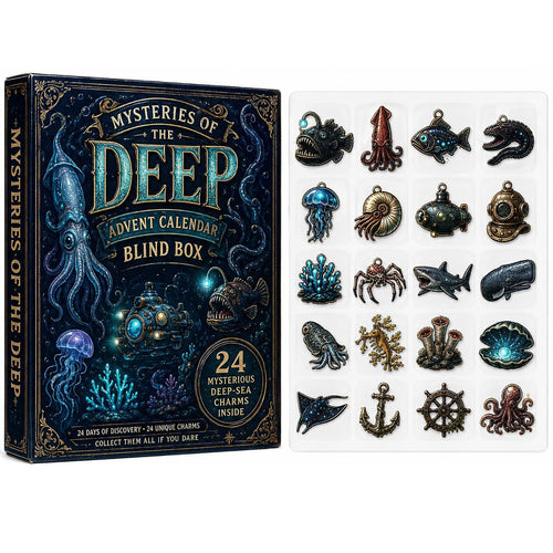 Deep Sea Mystery 2026 Advent Calendar Marine Biologist Merch Anglerfish Xmas Gift