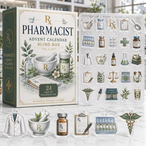 Pharmacist Pharmacy 2026 Advent Calendar Rx Tech Merch Apothecary Xmas Gift
