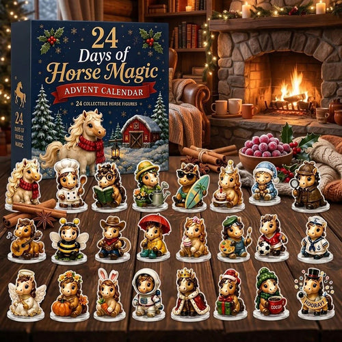 Cute Horse Magic 2026 Advent Calendar Horse Lover Merch Collectible Pony Xmas Gift