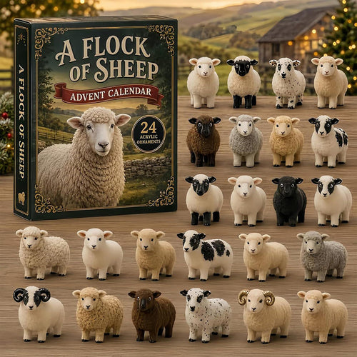 Cozy Sheep Surprises 2026 Advent Calendar Sheep Lover Merch Sheep Lover Gift