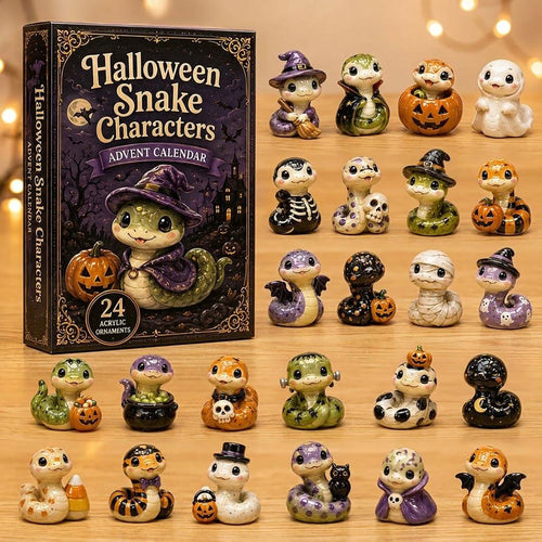 Spooky Snake 2026 Advent Calendar Snake Lover Merch Holiday Gift Ideas For Her