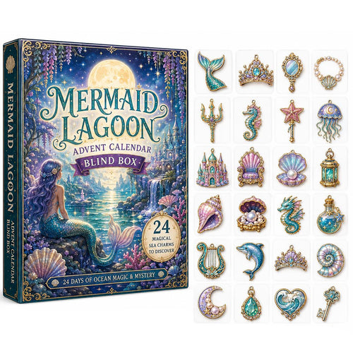 Mermaid Ocean Fantasy 2026 Advent Calendar Mermaidcore Lover Merch Mermaid Xmas Gift